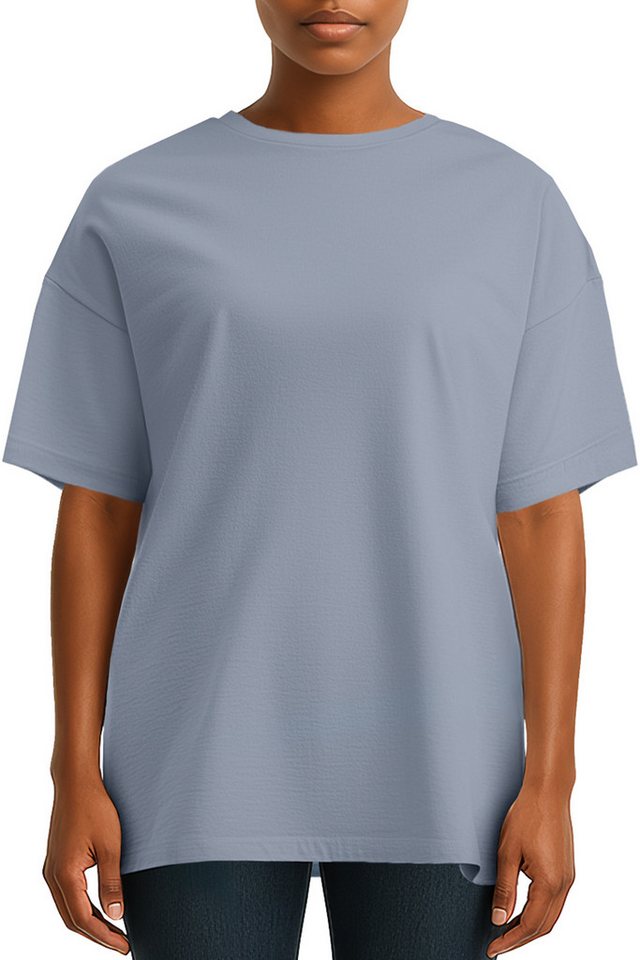 Reichstadt T-Shirt Reichstadt Shoulder Drop Damen T-Shirt 25RSW071 Vielseitig kombinierbar von Reichstadt