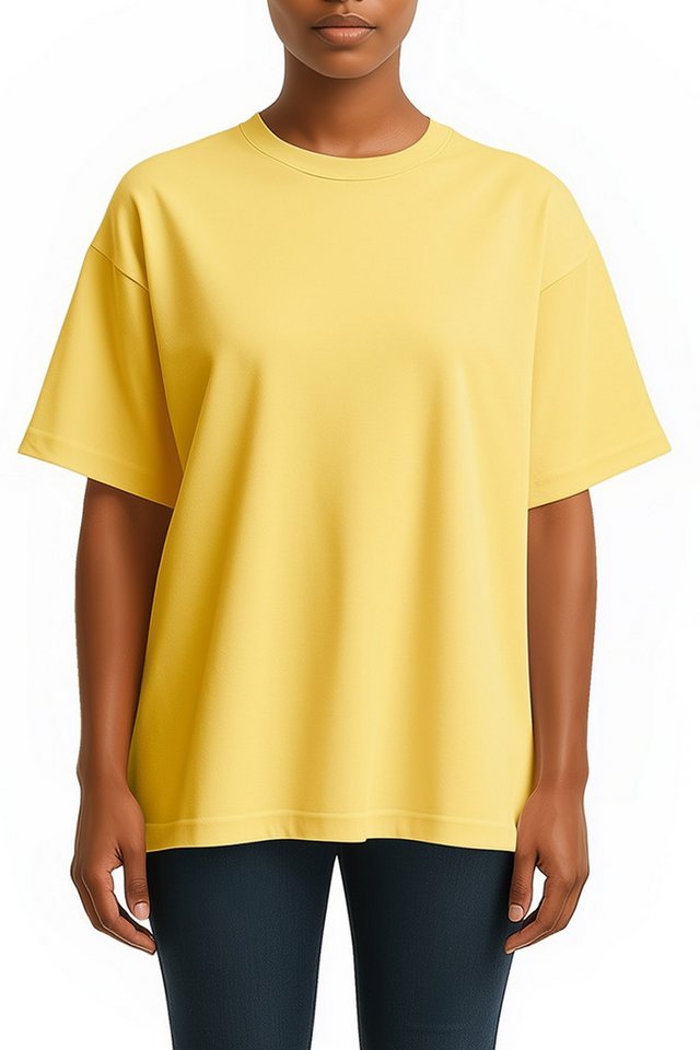 Reichstadt T-Shirt Reichstadt Shoulder Drop Damen T-Shirt 25RSW071 Vielseitig kombinierbar von Reichstadt