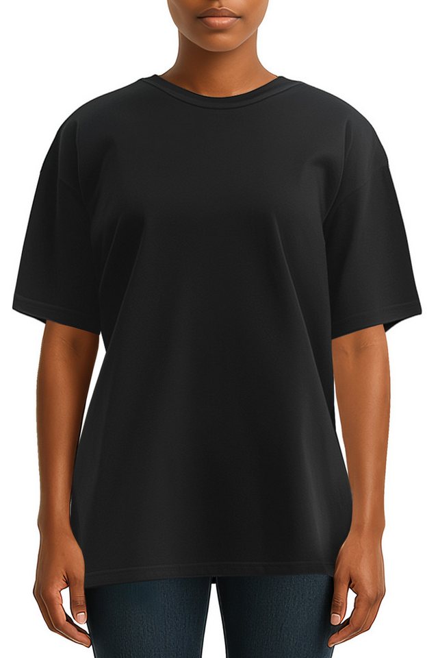 Reichstadt T-Shirt Reichstadt Shoulder Drop Damen T-Shirt 25RSW071 Vielseitig kombinierbar von Reichstadt