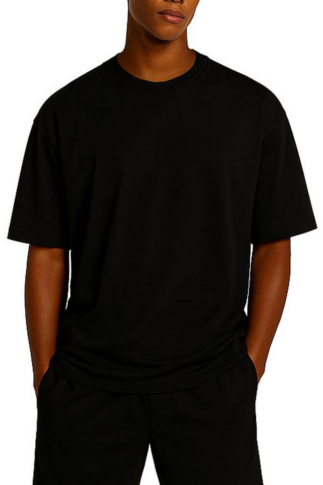 Reichstadt T-Shirt Reichstadt Shoulder Drop Herren T-Shirt 25RS071 in kräftigen Farben von Reichstadt