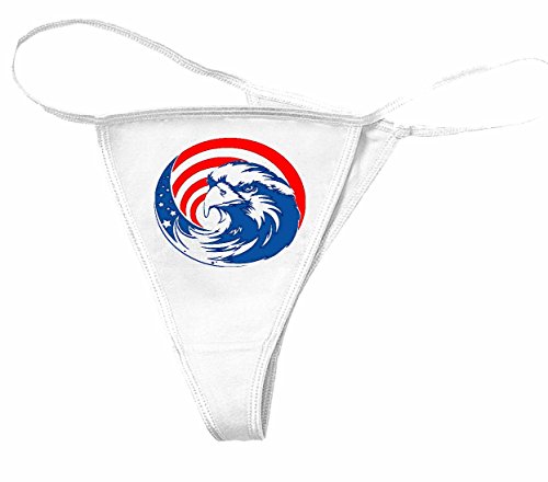 Reifen-Markt Damen String-Tanga Motiv-301528 Größe S Farbe Weiss Druck von Reifen-Markt