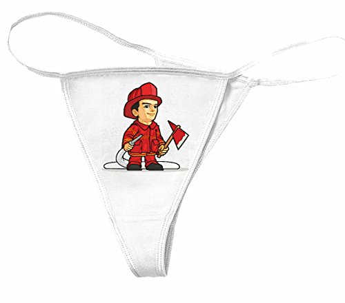 Reifen-Markt Damen String-Tanga Motiv-301905 Größe S Farbe Weiss Druck von Reifen-Markt