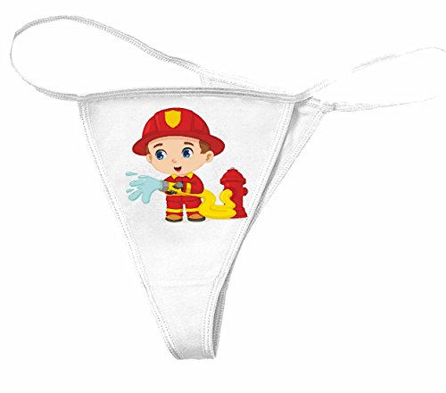 Reifen-Markt Damen String-Tanga Motiv-301906 Größe XS Farbe Weiss Druck von Reifen-Markt