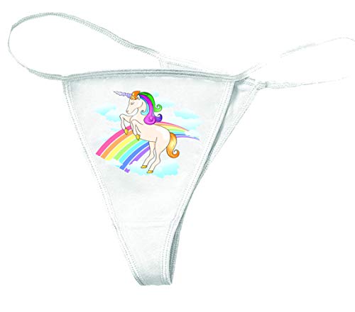 Reifen-Markt Damen String-Tanga Motiv-302769 Größe S Farbe Weiss Druck von Reifen-Markt