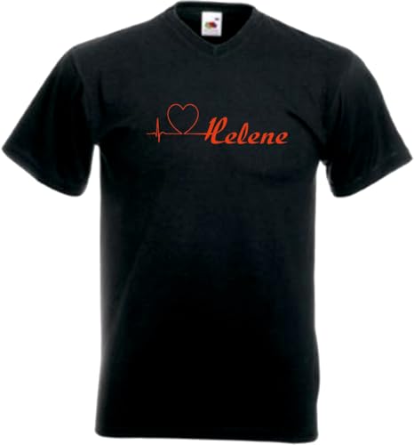 Reifen-Markt Helene-Motiv121-Herren-Schwarz/Rot-4XL von Reifen-Markt