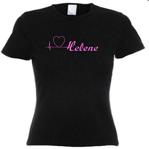 Reifen-Markt Helene-Motiv124-Damen-Schwarz/Pink-XL von Reifen-Markt