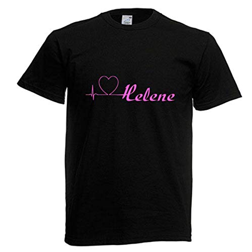 Reifen-Markt Helene-Motiv124-Herren-Schwarz/Pink-L von Reifen-Markt