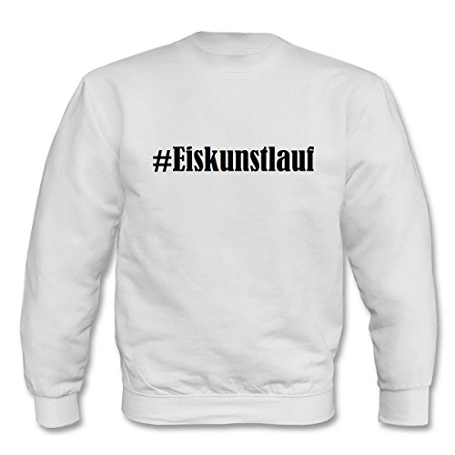 Reifen-Markt Sweatshirt Damen #Eiskunstlauf Größe S Farbe Weiss Druck Schwarz von Reifen-Markt