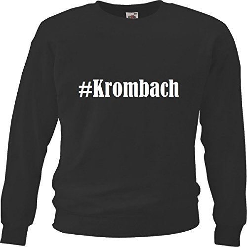 Reifen-Markt Sweatshirt Damen #Krombach Größe XS Farbe Schwarz Druck Weiss von Reifen-Markt