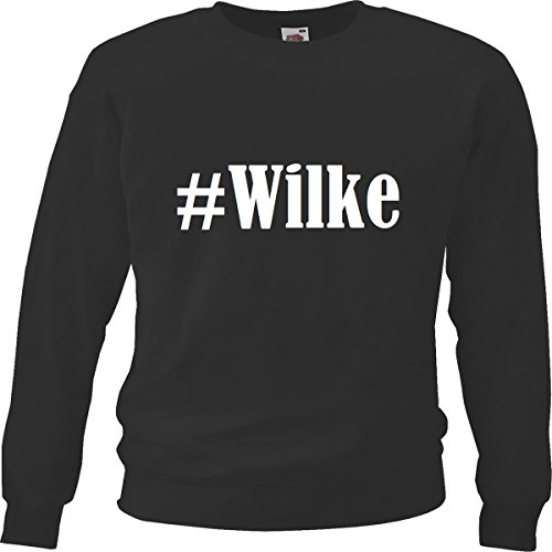 Reifen-Markt Sweatshirt Damen #Wilke Größe L Farbe Schwarz Druck Weiss von Reifen-Markt