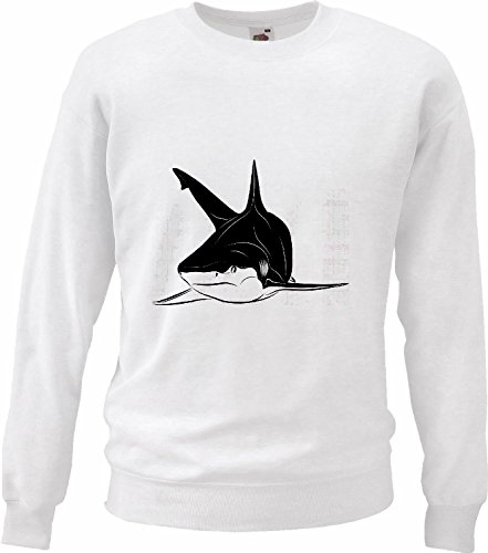 Reifen-Markt Sweatshirt Herren Motiv-301209 Größe M Farbe Weiss Druck von Reifen-Markt