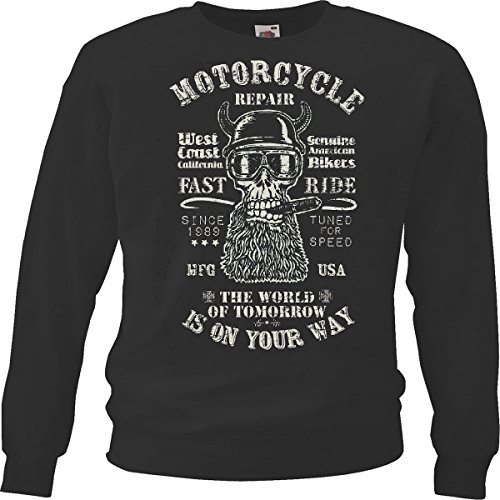 Reifen-Markt Sweatshirt Herren Motiv-600779 Größe XL Farbe Schwarz Druck 600779 von Reifen-Markt