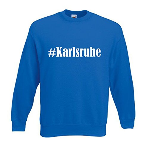 Reifen-Markt Sweatshirt Kinder #Karlsruhe Größe 116 Farbe Blau Druck Weiss Reifen-Markt Sweatshirt Kinder #Karlsruhe Größe 116 Farbe Blau Druck Weiss von Reifen-Markt