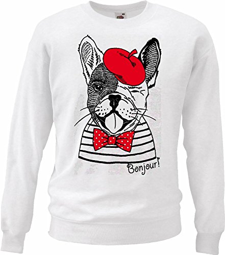 Reifen-Markt Sweatshirt Kinder Motiv-300063 Größe 140 Farbe Weiss Druck von Reifen-Markt