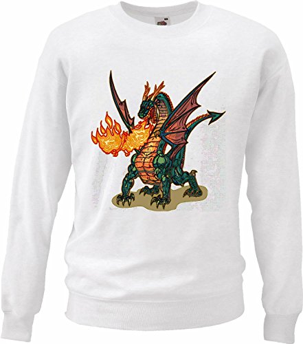 Reifen-Markt Sweatshirt Kinder Motiv-300612 Größe 164 Farbe Weiss Druck von Reifen-Markt