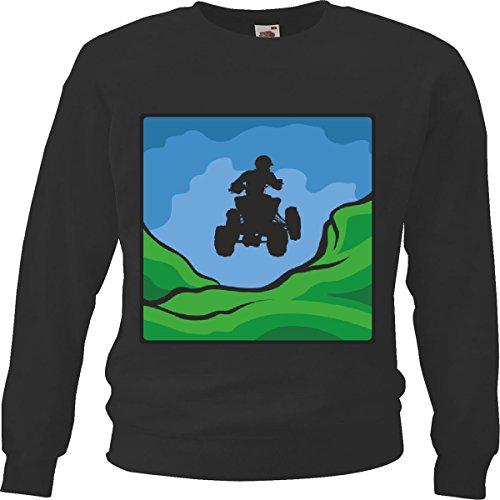 Reifen-Markt Sweatshirt Kinder Motiv-600584 Größe 116 Farbe Schwarz Druck 600584 von Reifen-Markt