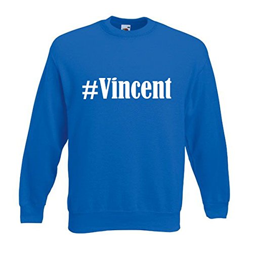 Reifen-Markt Sweatshirt Kinder #Vincent Größe 152 Farbe Blau Druck Weiss von Reifen-Markt