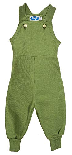 Reiff Strick Latzhose Trägerhose Wolle Seide Frottee Gr. 50/56 Öko kbT apfel von Reiff Strick