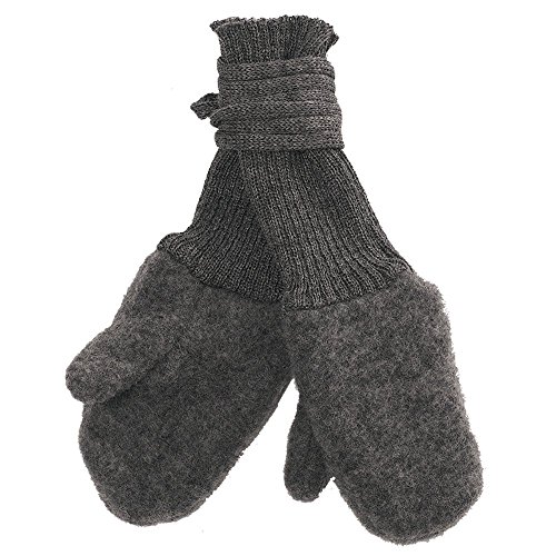 Reiff Baby Fleecehandschuhe 100% Merinowolle kbT. (3, fels) von Reiff