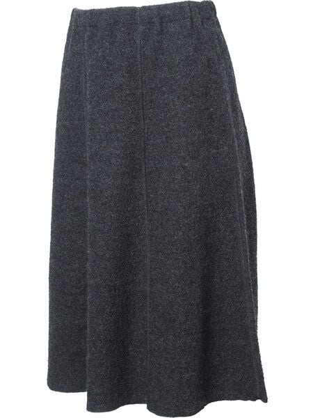 Reiff Damen Krepp Walk-Rock lang reine Bio-Merinowolle von Reiff