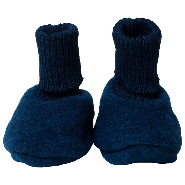 Reiff - Kid's Fleecepuschen - Hüttenschuhe Gr 0 blau von Reiff