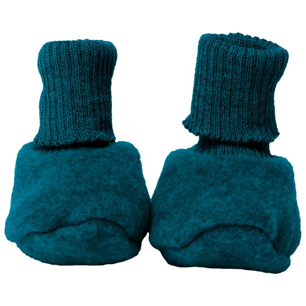 Reiff - Kid's Fleecepuschen - Hüttenschuhe Gr 1 blau von Reiff