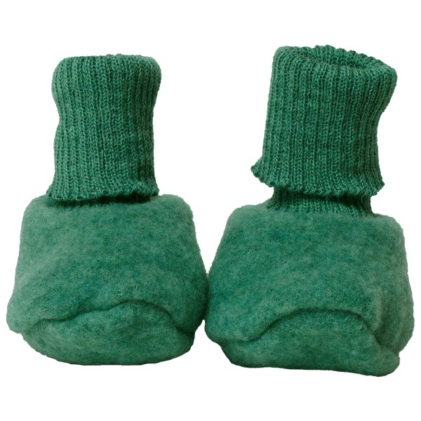 Reiff - Kid's Fleecepuschen - Hüttenschuhe Gr 2 grün von Reiff