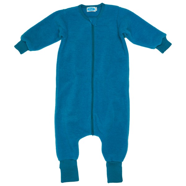 Reiff - Kid's Fleeceschlafsack mit Bein und Arm - Kinderschlafsack Gr 86/92 blau von Reiff