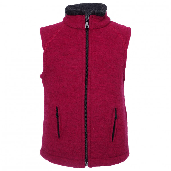 Reiff - Kid's Fleeceweste Colori - Merinoweste Gr 104 rot von Reiff