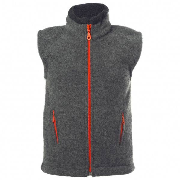 Reiff - Kid's Fleeceweste Colori - Merinoweste Gr 164 grau von Reiff