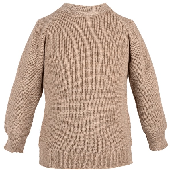 Reiff - Kid's Perlfangpulli - Merinopullover Gr 104 beige/braun von Reiff
