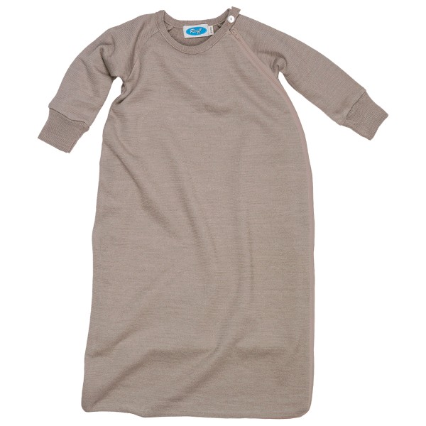 Reiff - Kid's Schlafsack Frottee mit Arm - Kinderschlafsack Gr 50/56 braun von Reiff