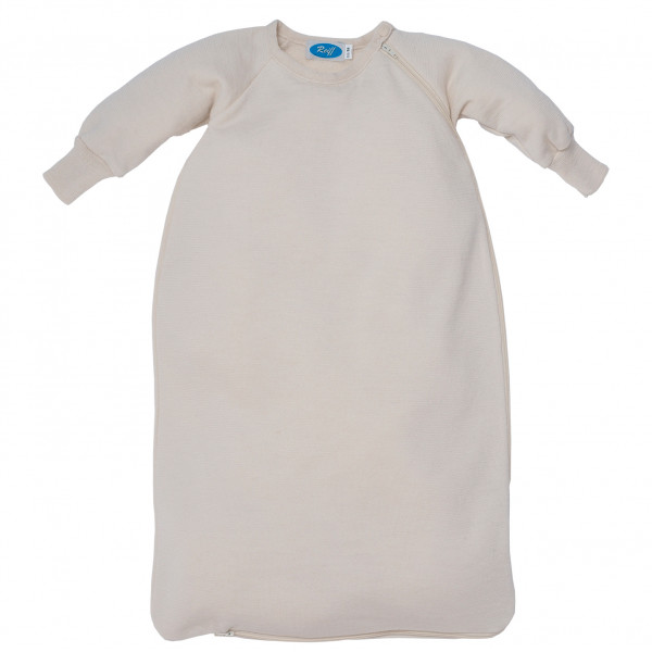 Reiff - Kid's Schlafsack Frottee mit Arm - Kinderschlafsack Gr 74/80 grau von Reiff