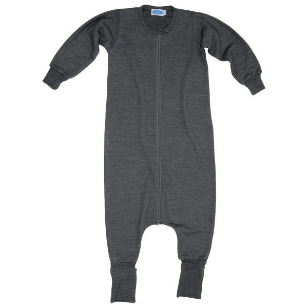 Reiff - Kid's Schlafsack Frottee mit Fuß und Arm - Kinderschlafsack Gr 116 grau/blau von Reiff