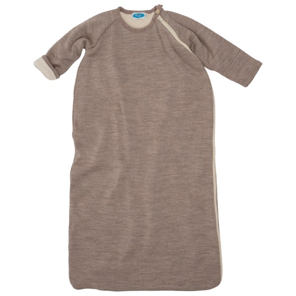 Reiff - Kid's Schlafsack mit Arm - Babyschlafsack Gr 74/80 braun von Reiff