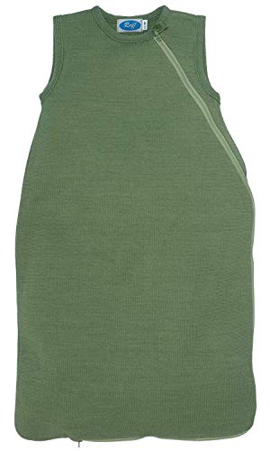 Reiff Schlafsack ohne Ärmel, Schurwolle/Seide (62/68, Apfel) von Reiff