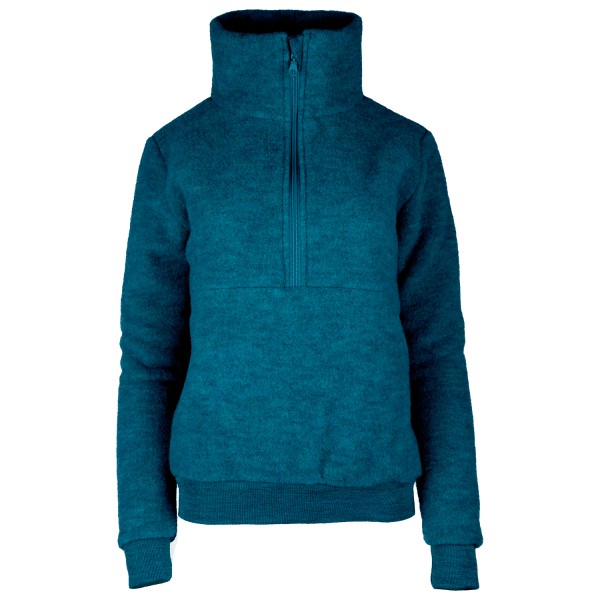 Reiff - Women's Fleecetroyer Geli - Merinopullover Gr L blau von Reiff