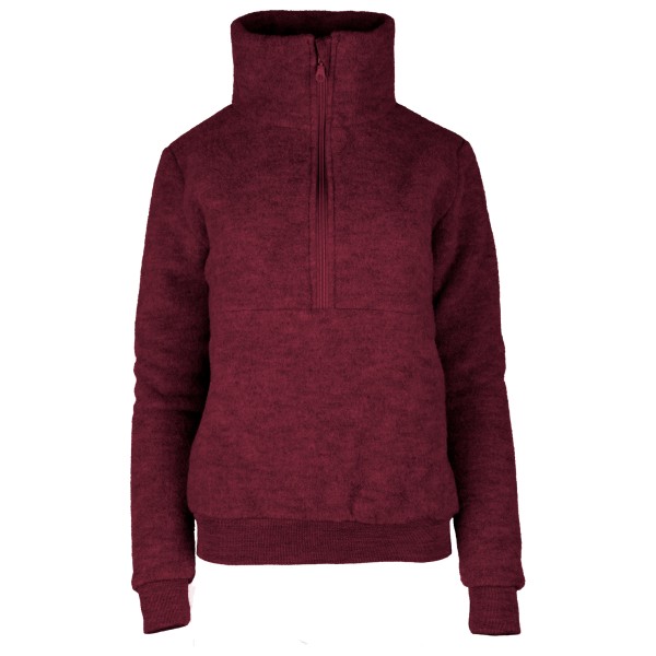 Reiff - Women's Fleecetroyer Geli - Merinopullover Gr S rot von Reiff