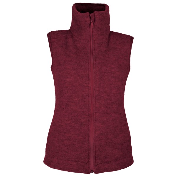 Reiff - Women's Fleeceweste Laax - Merinoweste Gr S rot von Reiff