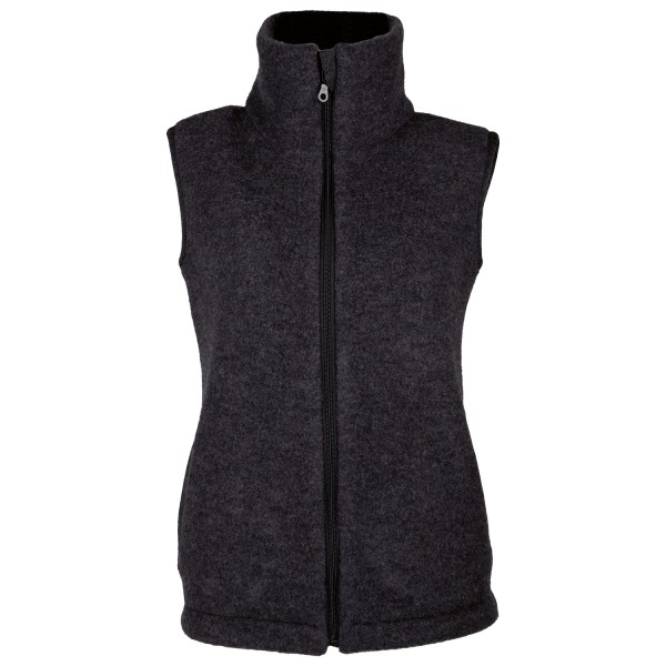 Reiff - Women's Fleeceweste Laax - Merinoweste Gr XS schwarz von Reiff