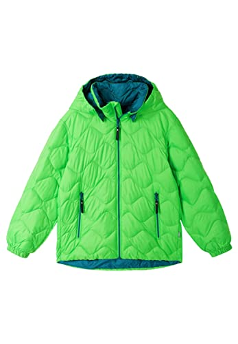 Reima Fossila Daunen Jacke Kinder grün Kindergröße 110 2022 Funktionsjacke von Reima