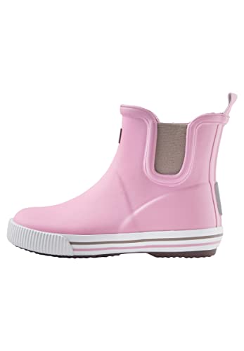 Reima Gummistiefel Ankles für Kinder, knöchelhohe, wasserdichte Kinderschuhe aus nachhaltigem Gummi, Regenstiefel für Mädchen und Jungen Unicorn pink 28 von Reima