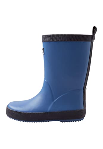 Reima Gummistiefel Taaikus für Kinder, knöchelhohe, wasserdichte Kinderschuhe aus nachhaltigem Gummi, Regenstiefel für Mädchen und Jungen Denim blue 26 von Reima