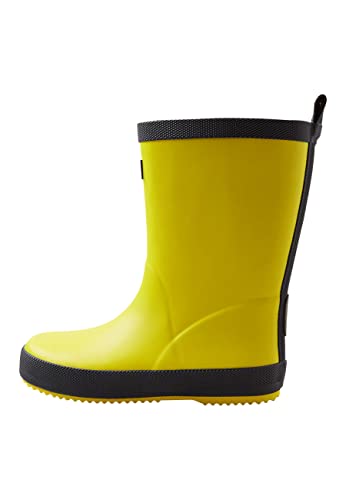 Reima Gummistiefel Taaikus für Kinder, knöchelhohe, wasserdichte Kinderschuhe aus nachhaltigem Gummi, Regenstiefel für Mädchen und Jungen Yellow 27 von Reima