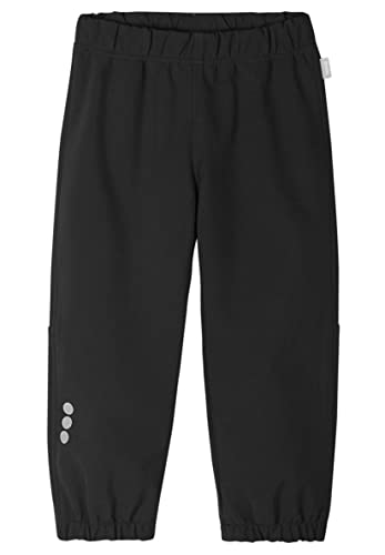 Reima Jungen Kid's Oikotie Softshellhose Schwarz 122 von Reima