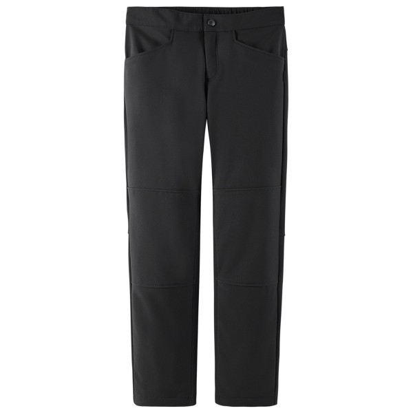 Reima - Kid's Mighty - Softshellhose Gr 128 schwarz von Reima