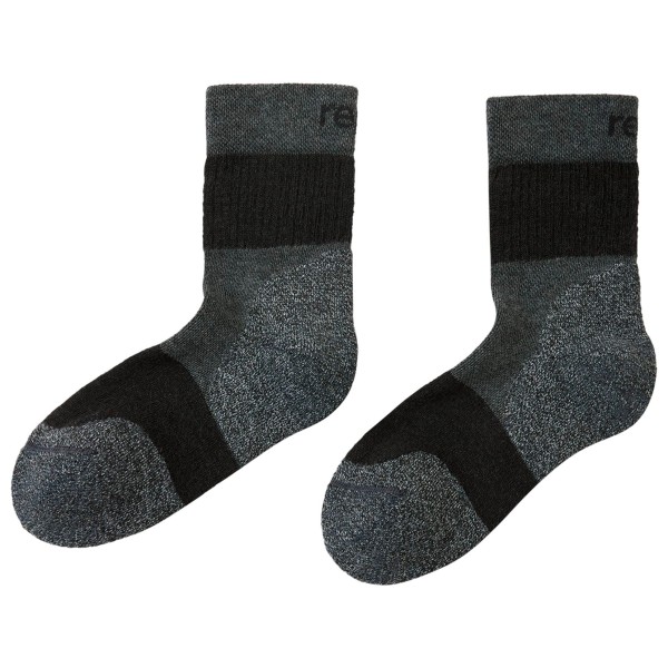 Reima - Kid's Patikka - Multifunktionssocken Gr 34-37 schwarz/grau von Reima