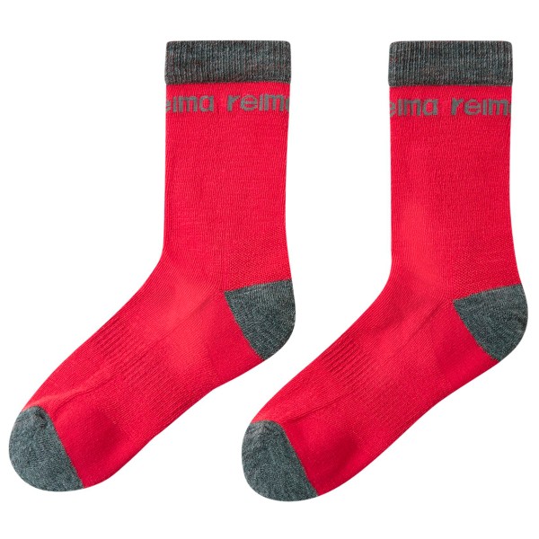 Reima - Kid's Saapas - Merinosocken Gr 38-41 rot von Reima