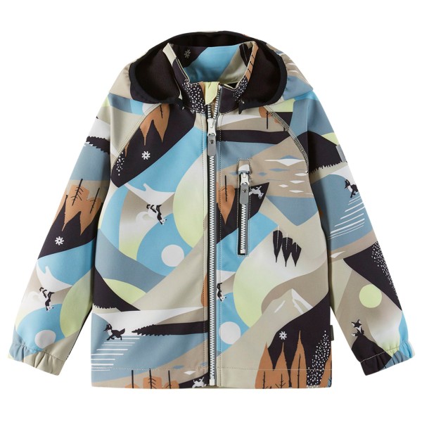 Reima - Kid's Vantti - Softshelljacke Gr 104 grau von Reima