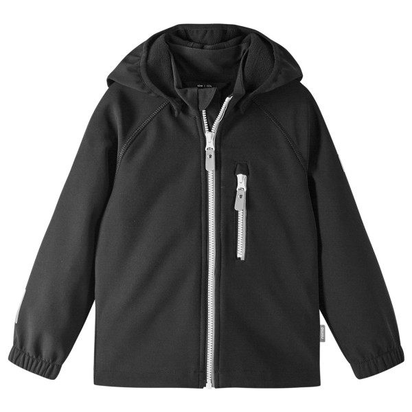 Reima - Kid's Vantti - Softshelljacke Gr 128 schwarz von Reima
